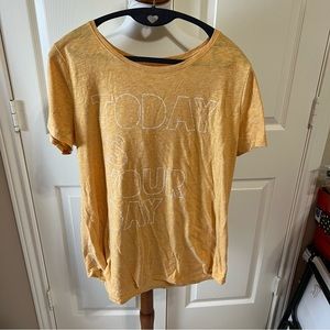- $5 with bundle Sonoma yellow shirt